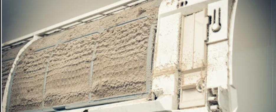Dusty Mini-Split Unit