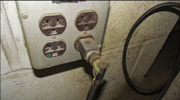 Does your appliance cord look like this? Time to replace it!