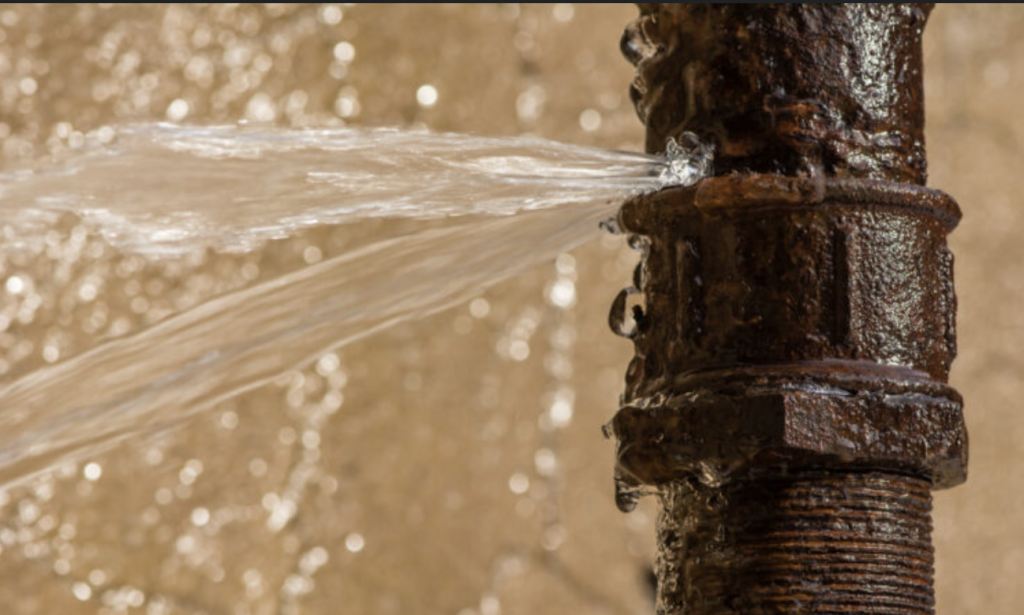 Leaking Pipe Due To Heat Expansion 