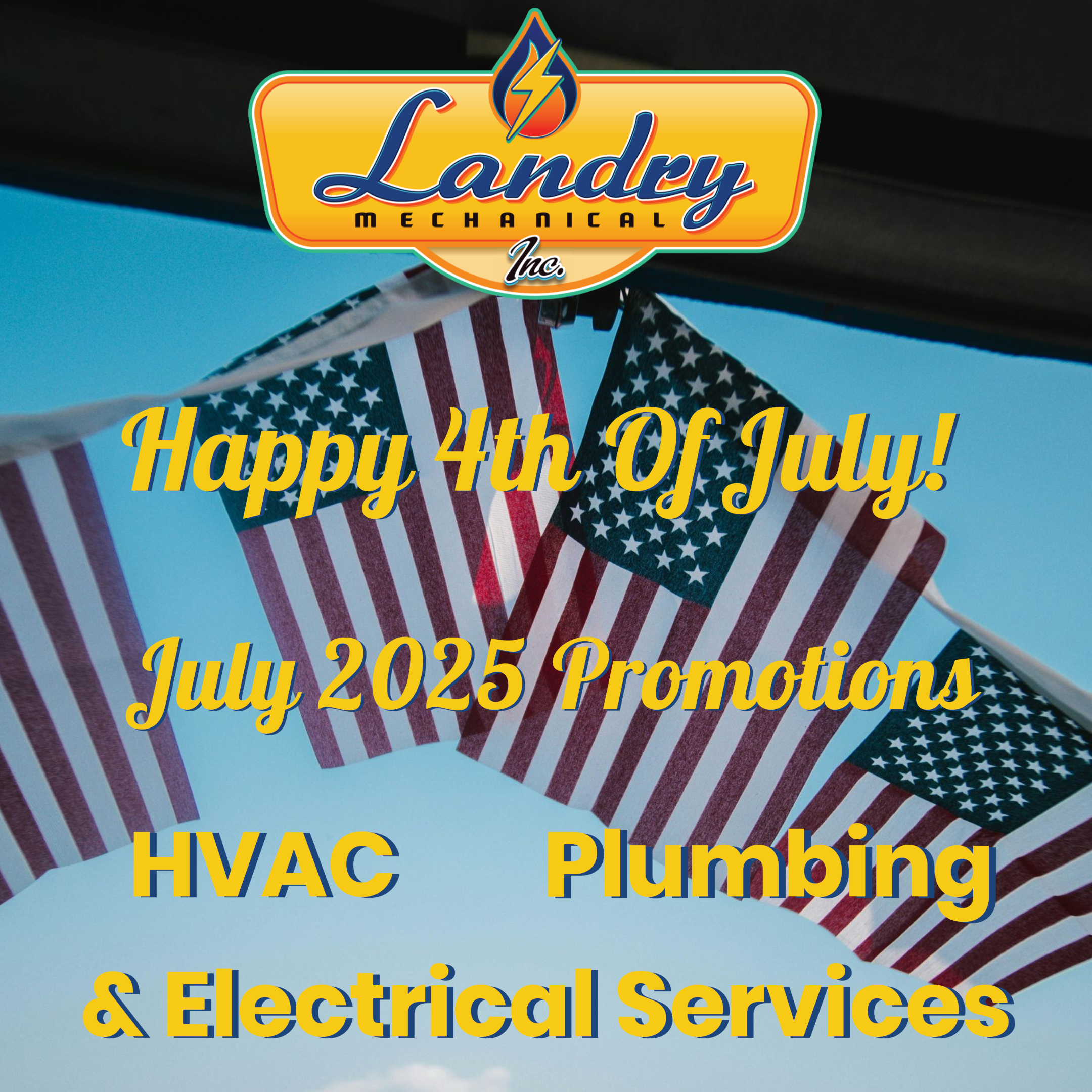 Happy 4th of July! July 2025 Promos
