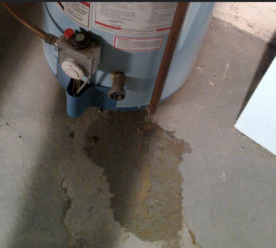 Water Leaking From a Water Heater 