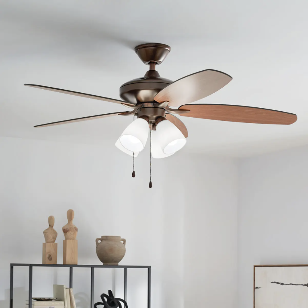 Ceiling Fan In Living Room 