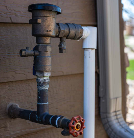 Backflow Prevention Valve On Home