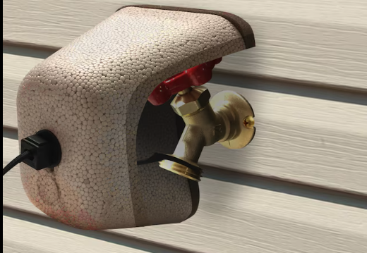 Spigot Cover to Prevent Freeze ups and flooding damage 