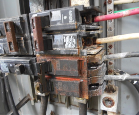Rusty Electrical Panel