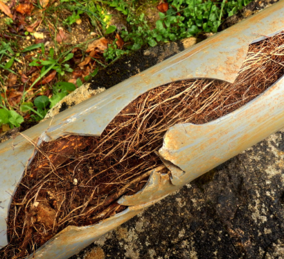 Tree Roots in Underground Plumbing